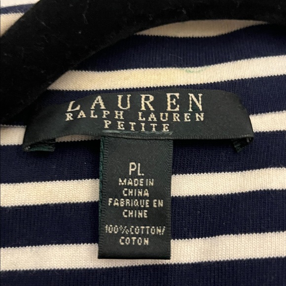 Lauren Ralph Lauren Striped Blazer with Gold Buttons - Picture 6 of 9